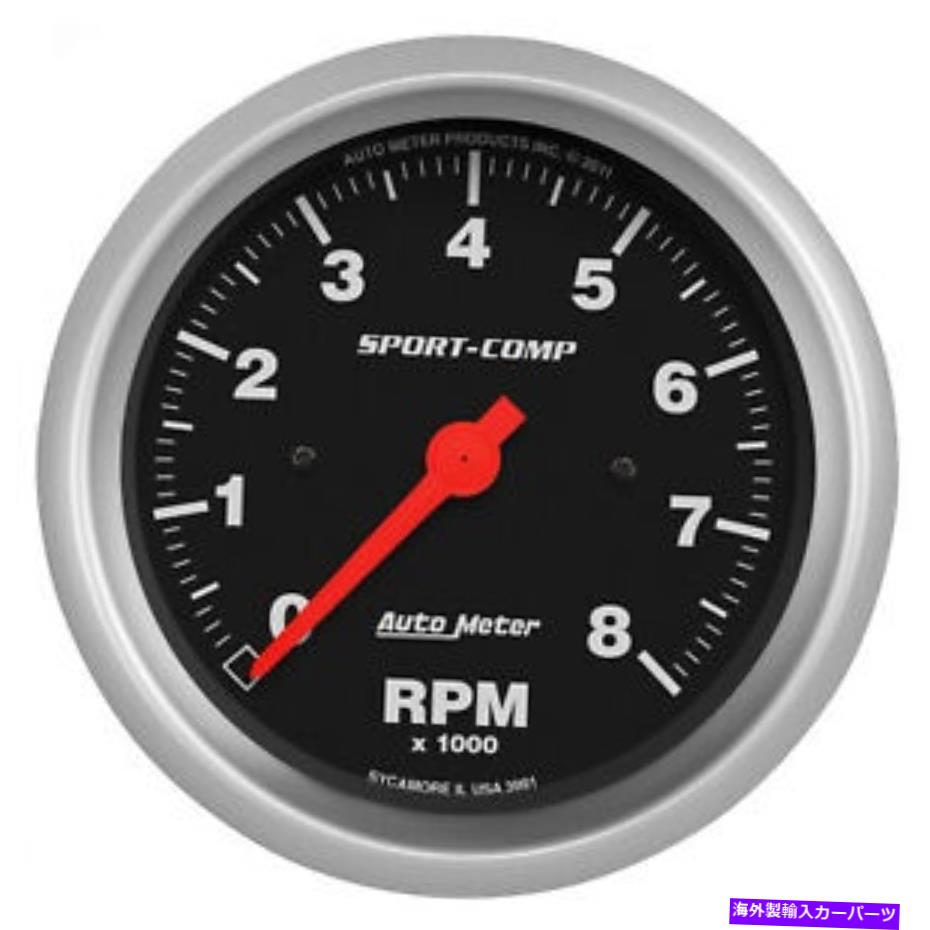 タコメーター Autometer 3991 Sport-Compタコメーターゲージ8000RPM Autometer 3991 Sport-Comp Tachometer Gauge 8000RPM【並行輸入品】｜Us Custom Parts Shop USDM