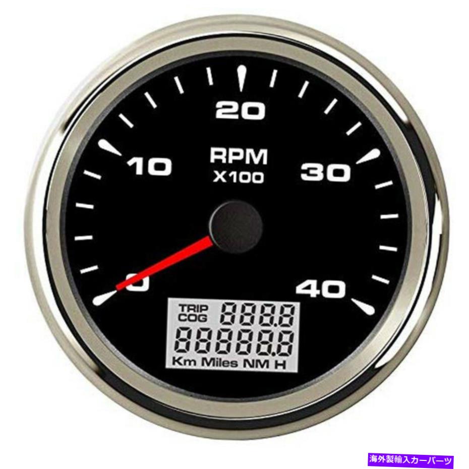 タコメーター 7colors 85mmガソリン＆ディーゼルエンジン用のユニバーサルタコメーター4000 rpmカーボート 7Colors 85MM Universal Tachometer For Gasoline & Diesel Engine 4000 RPM Car Boat【並行輸入品】