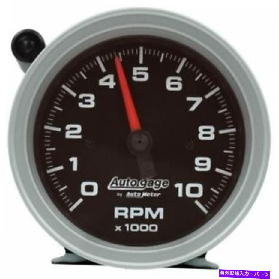 タコメーター 3-3/4台座タコメーターのオートメーター0-10,000 rpmブラックダルオートゲージ233908 Auto meter For 3-3/4 Pedestal Tachometer 0-10,000 Rpm Black Dal Auto Gage 233908【並行輸入品】