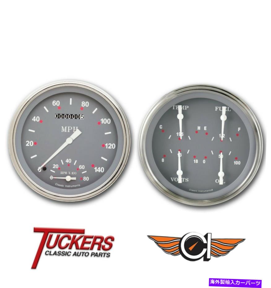 タコメーター 1947-53 Chevy GMC PUトラックSGシリーズゲージTach Classic Instruments CT47SG62 1947-53 Chevy GMC PU Truck SG Series Gauges Tach Classic Instruments CT47SG62【並行輸入品】