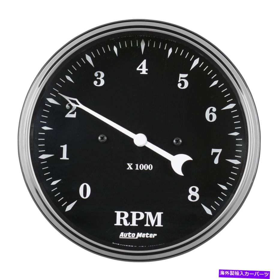 タコメーター 自動車1799古いタイムブラックインダッシュタコメーター AutoMeter 1799 Old Tyme Black In-Dash Tachometer【並行輸入品】