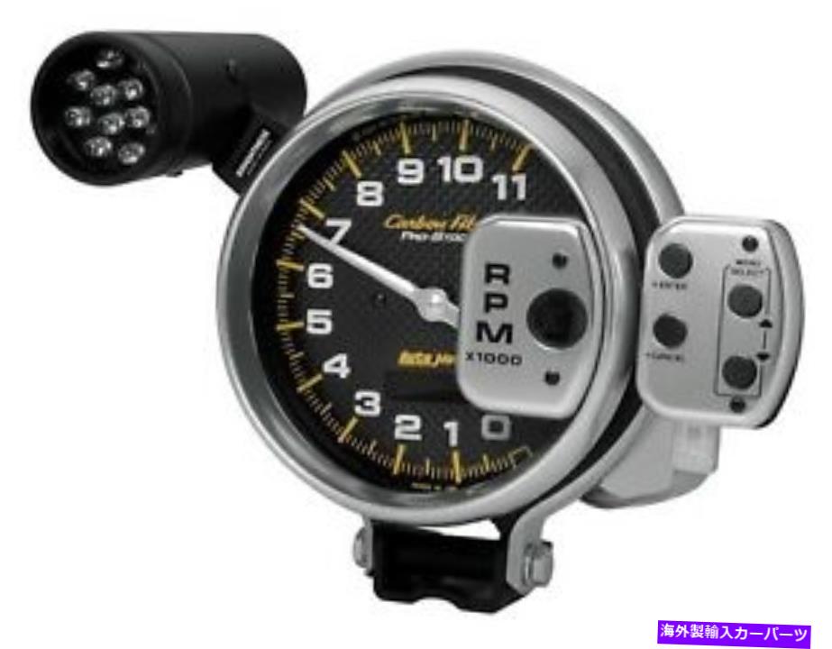 タコメーター Autometer Carbon Fiber Pro Stockタコメーター6836 0-11000 rpm AutoMeter Carbon Fiber Pro Stock Tachometers 6836 0-11000 rpm【並行輸入品】