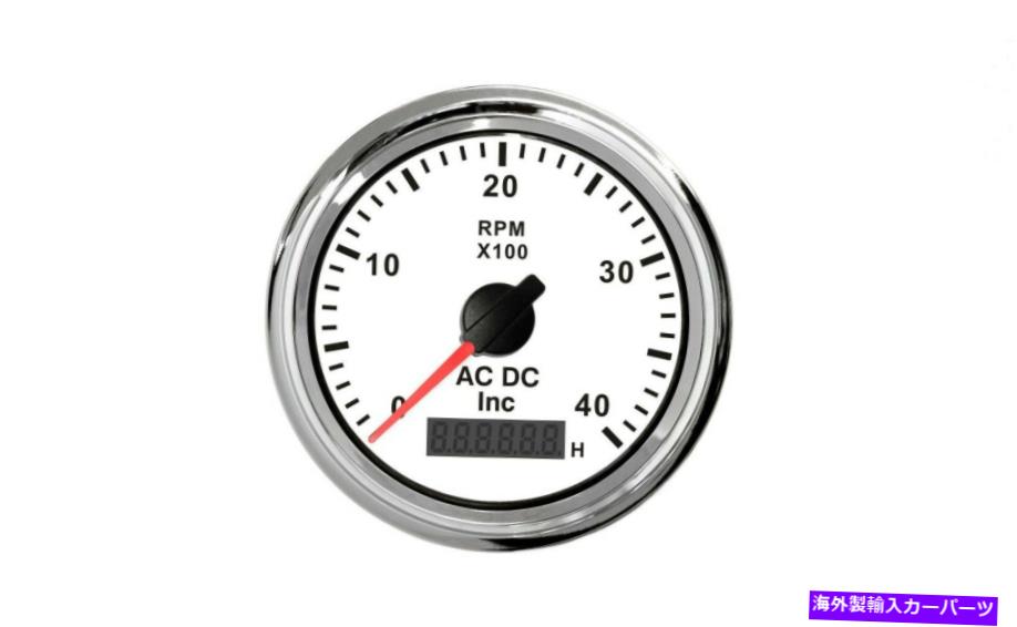 タコメーター デジタルエンジン時間のディーゼルオルタネーターを備えた4000 rpmタコメーター 4000 RPM TACHOMETER WITH DIGITAL ENGINE HOURS DIESEL ALTERNATOR【並行輸入品】