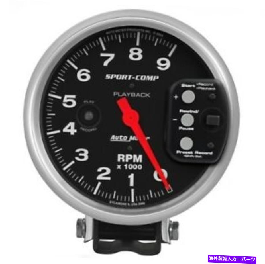 タコメーター オートメーター3966 5 "スポーツコンプ台座再生タコメーターゲージ0-9; 000 rpm new Auto Meter 3966 5" Sport-Comp Pedestal Playback Tachometer Gauge 0-9;000 RPM NEW【並行輸入品】｜Us Custom Parts Shop USDM 84,337円