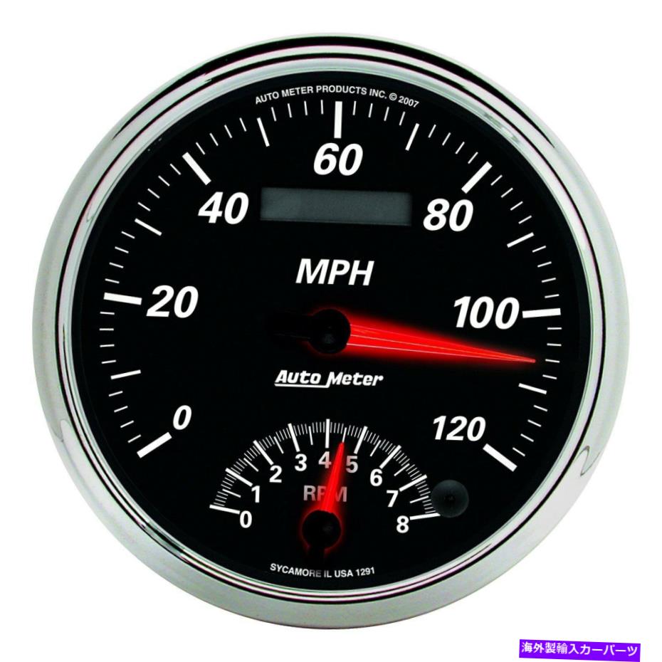 タコメーター オートメーターデザイナーブラックIIシリーズ5 "タコメーター/スピードメーターコンボゲージ Auto Meter Designer Black II Series 5" Tachometer/Speedometer Combo Gauge【並行輸入品】｜Us Custom Parts Shop USDM