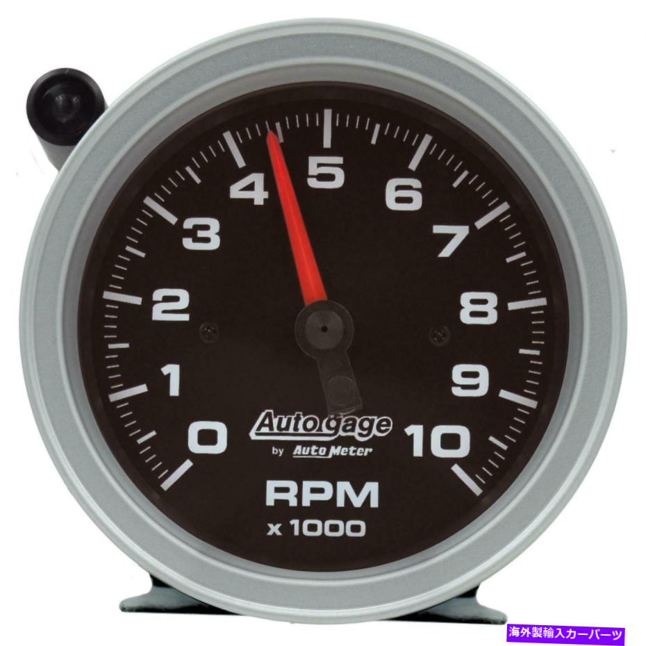タコメーター オートメーター233908 3-3/4インチタコメーターゲージ、10k rpm、blkダイヤル Auto Meter 233908 3-3/4 Inch Tachometer Gauge, 10k RPM, Blk Dial【並行輸入品】