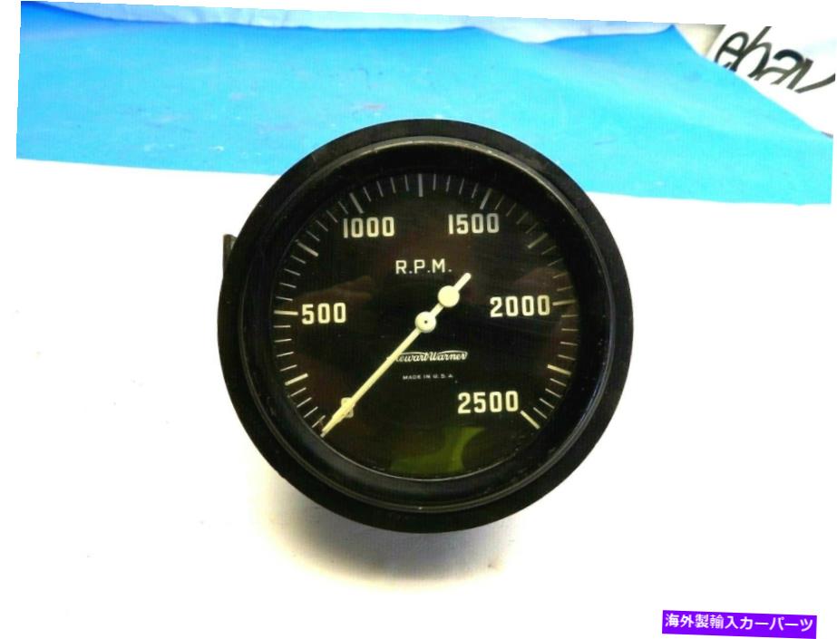 タコメーター ヴィンテージNos Stewart Warner RPM 0-2500ゲージ522AR L7 Aviation Military Auto Tach Vintage NOS Stewart Warner RPM 0-2500 Gauge 522AR L7 Aviation Military Auto Tach【並行輸入品】