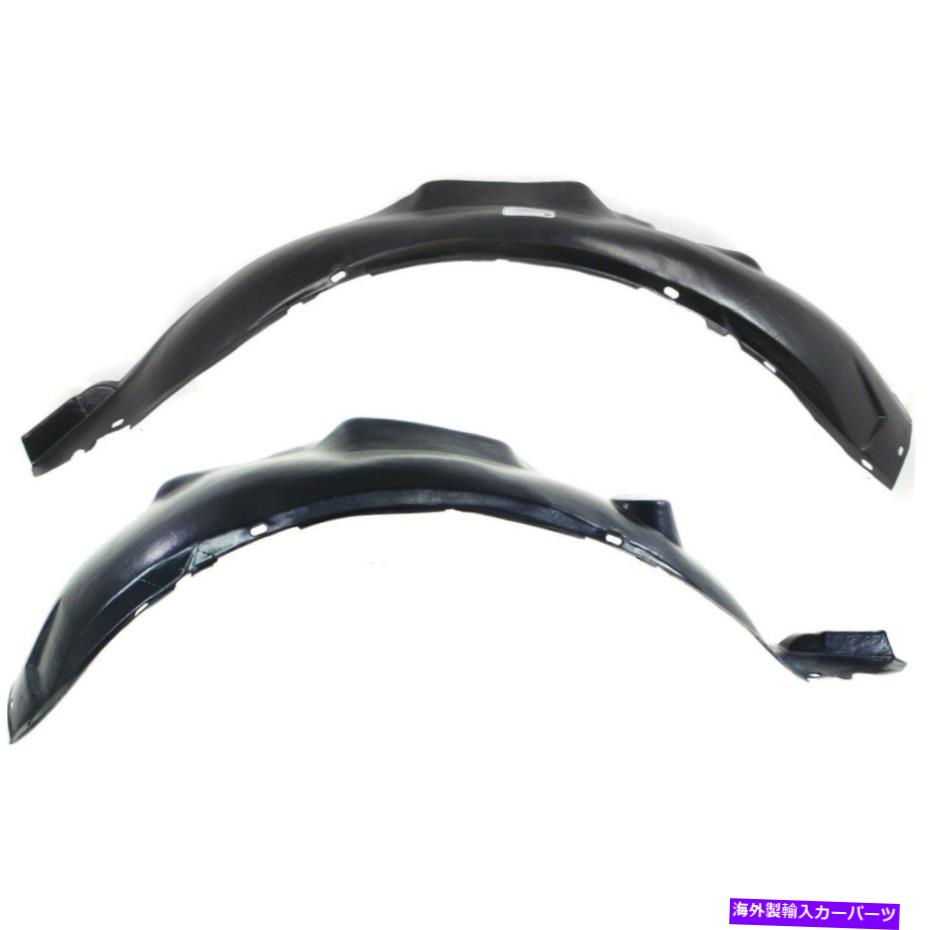 フェンダーライナー 93-99のフェンダーライナーフォルクスワーゲンジェッタゴルフフロント左＆右側セット2 Fender Liner For 93-99 Volkswagen Jetta Golf Front Left & Right Side Set of 2【並行輸入品】