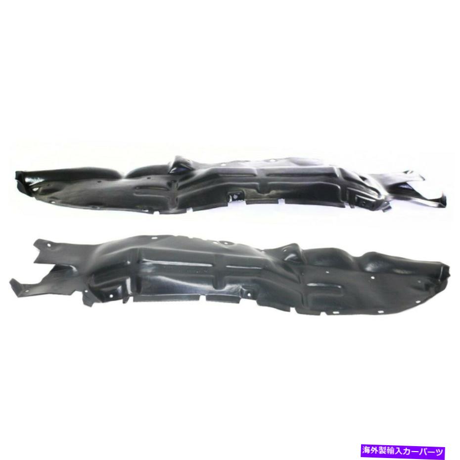 フェンダーライナー 98-2004のフェンダーライナー、イソズロデオフロント、ドライバーと乗客側セット2 Fender Liner For 98-2004 Isuzu Rodeo Front, Driver and Passenger Side Set of 2【並行輸入品】