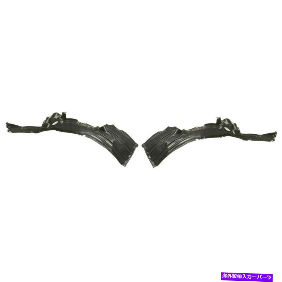 フェンダーライナー 2000年から2006年のフェンダーライナーHonda Insight Front LH＆RH Front Sectionセット2のセット Fender Liner For 2000-2006 Honda Insight Front LH & RH Front Section Set of 2【並行輸入品】
