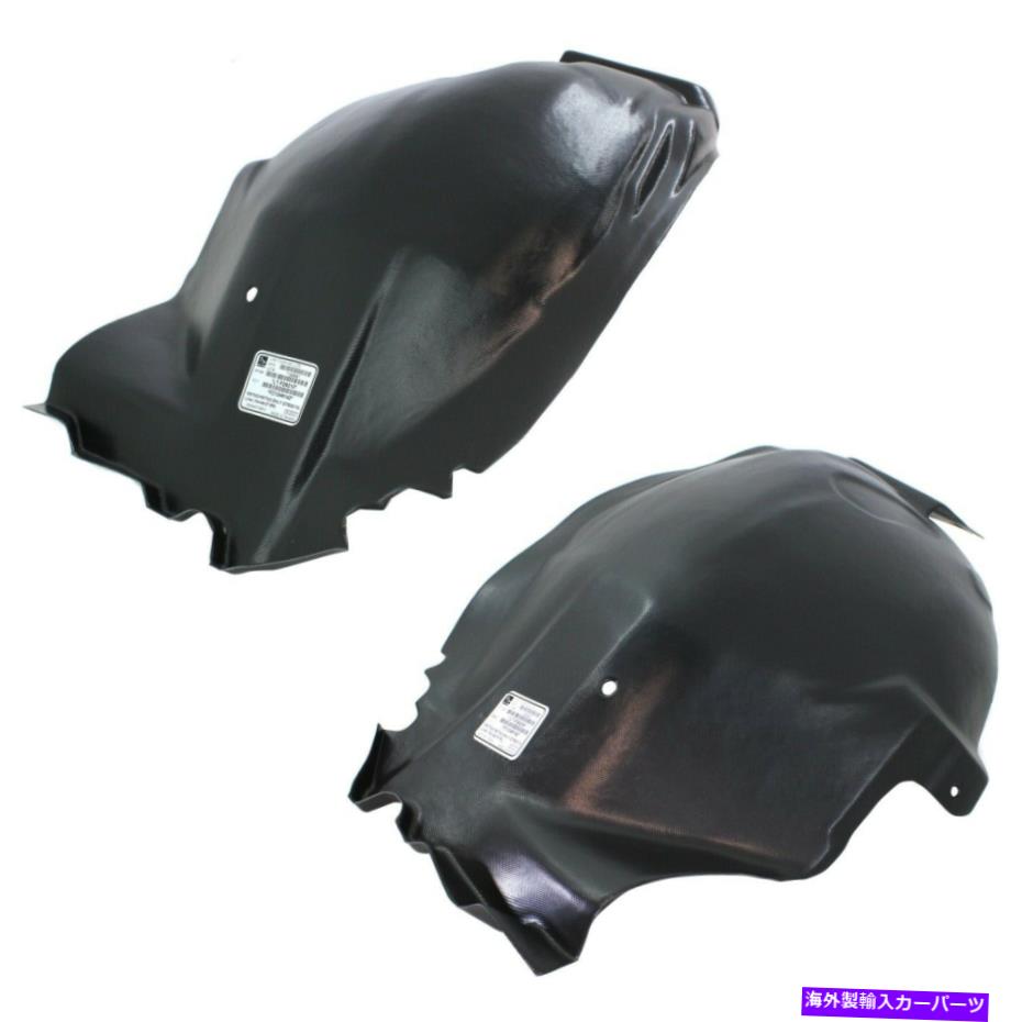 フェンダーライナー 2010年から2014年のフェンダーライナーFord Mustang Front LH＆RHリアセクションセット2のセット Fender Liner For 2010-2014 Ford Mustang Front LH & RH Rear Section Set of 2【並行輸入品】