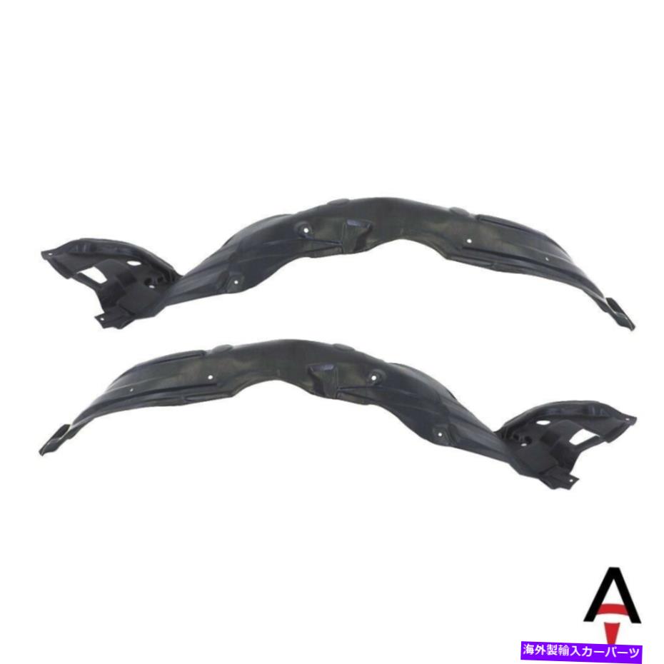 フェンダーライナー トヨタカローラセットフロント左と右ペアの新しいフェンダーライナースプラッシュシールド New Fender Liner Splash Shields For Toyota Corolla Set Front Left & Right Pair【並行輸入品】