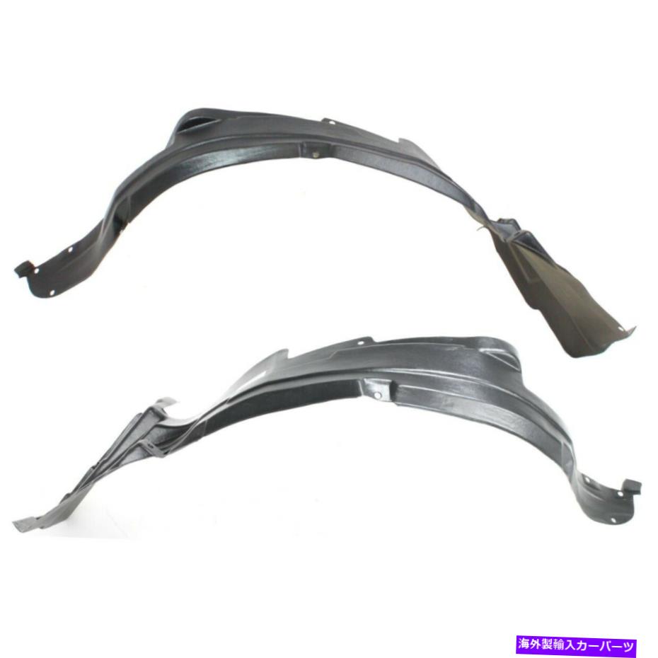 フェンダーライナー Chevy 30021208、30021209ペアの2つのフェンダーライナーフロント左と右のセット Set of 2 Fender Liners Front Left-and-Right for Chevy 30021208, 30021209 Pair【並行輸入品】