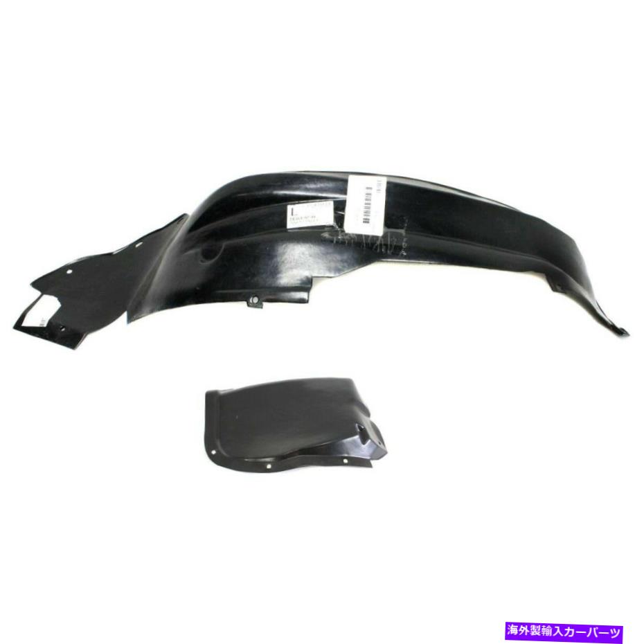 フェンダーライナー 2つのフェンダーライナーフロント左側のドライバーLH CH1248122、CH1248123ペアのセット Set of 2 Fender Liners Front Left Hand Side Driver LH CH1248122, CH1248123 Pair【並行輸入品】