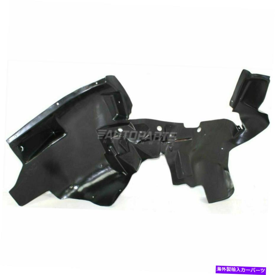 フェンダーライナー 新しいフロント右フェンダーライナースプラッシュシールドアルミニウムフィット07-18ジープラングラーJK New Front Right Fender Liner Splash Shield Aluminum Fits 07-18 Jeep Wrangler Jk【並行輸入品】