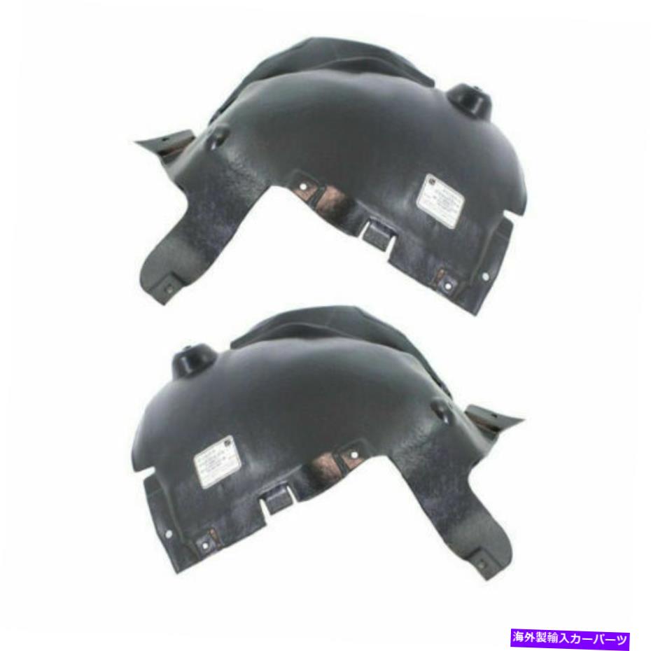 フェンダーライナー 新しいフロントドライバーと乗客側フェンダーライナーセット01-07メルセデスベンツCクラス New Front Driver & Passenger Side Fender Liner Set 01-07 Mercedes Benz C Class【並行輸入品】