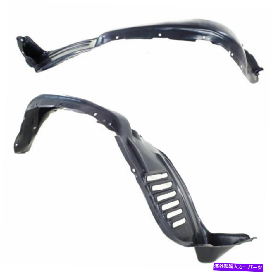 フェンダーライナー 2つのフロントドライバーと乗客側のフェンダーライナーセットトヨタタコマに適合する Fender Liner Set of 2 Front Driver And Passenger Side Fits Toyota Tacoma【並行輸入品】