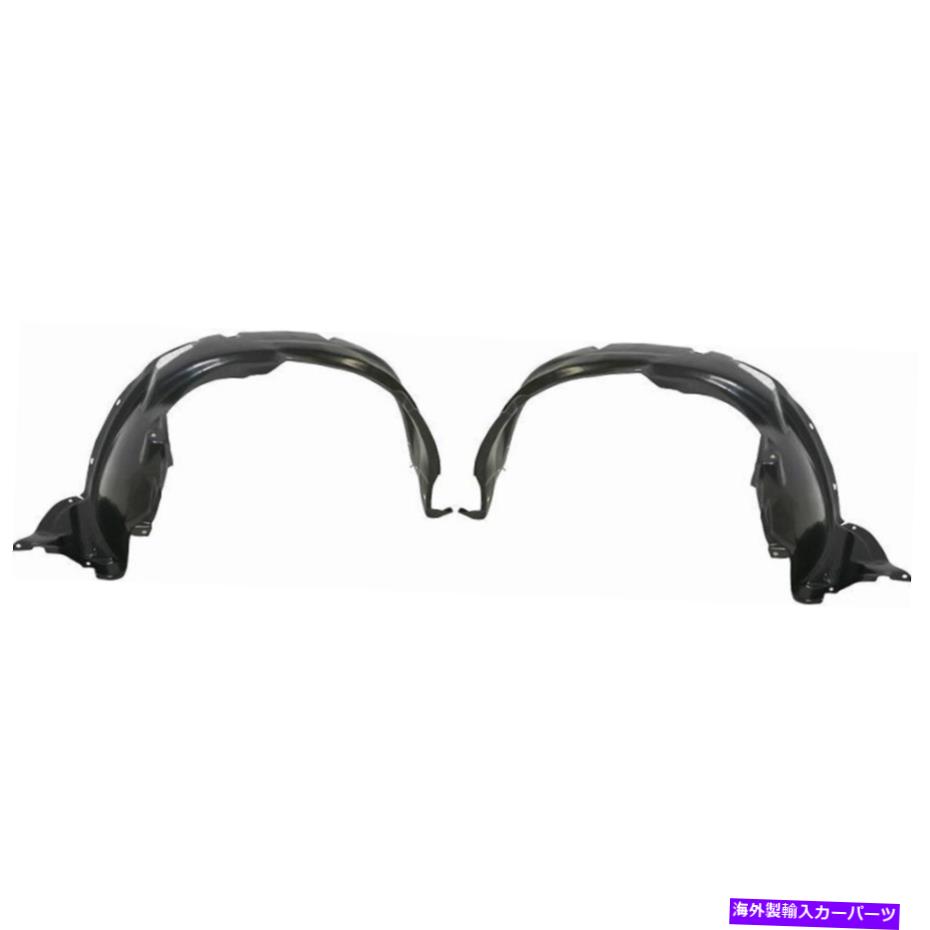 フェンダーライナー 2001年から2006年のフェンダーライナーマツダトリビュートフロント左＆右側セット2 Fender Liner For 2001-2006 Mazda Tribute Front Left & Right Side Set of 2【並行輸入品】