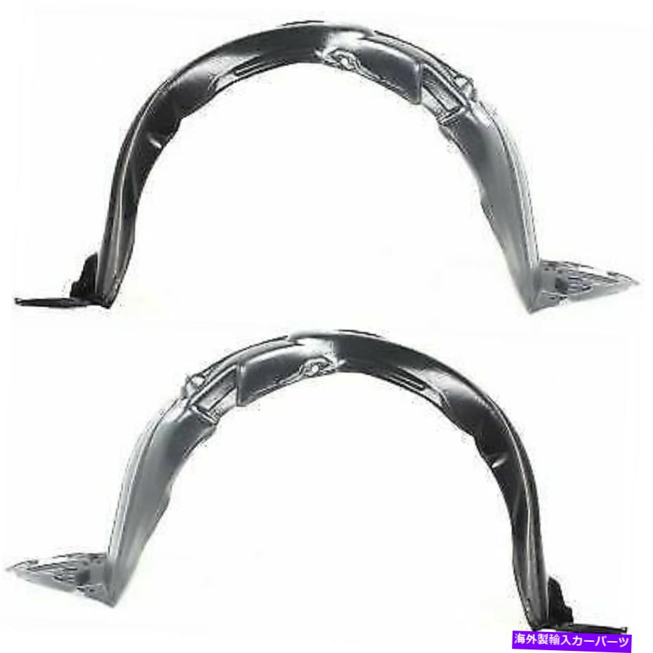 フェンダーライナー 新しいスプラッシュシールドフェンダーライナーライナーライナーセット2左と右側のフロントペア New Splash Shields Fender Liners Liner Set of 2 Left & Right Side Front Pair【並行輸入品】 42,757円