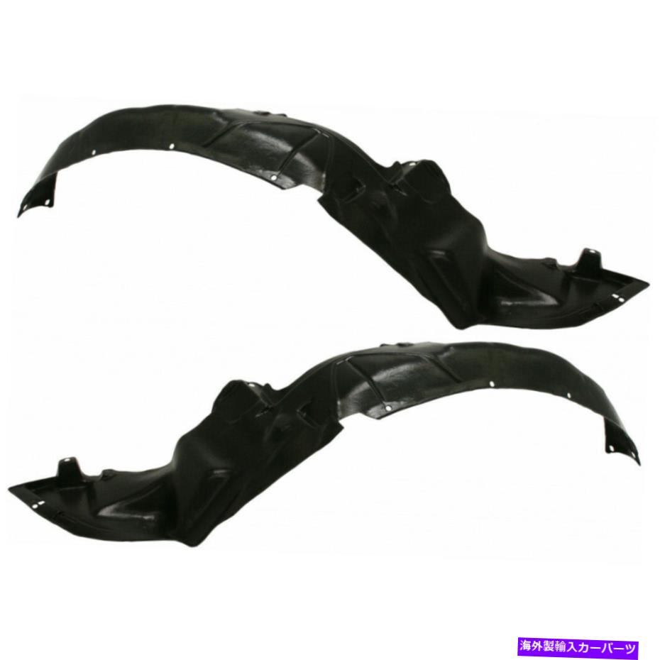 フェンダーライナー ホンダシビックスプラッシュガード/フェンダーライナー1996-2000 LH＆RHペア/セットフロント For Honda Civic Splash Guard/Fender Liner 1996-2000 LH & RH Pair/Set Front【並行輸入品】