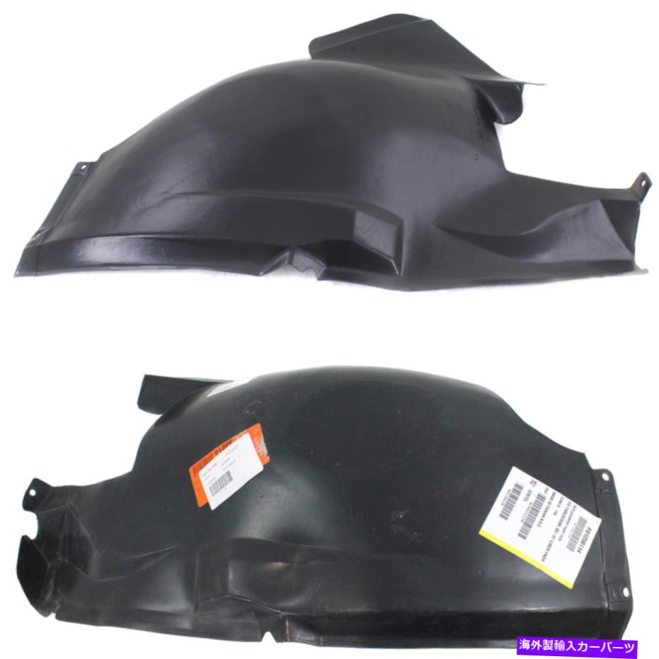 フェンダーライナー 00-07 Ford Taurus Front LH＆RH OHVフロントセクションの新しいフェンダーライナー New Fender Liners For 00-07 Ford Taurus Front LH & RH OHV Front Section【並行輸入品】