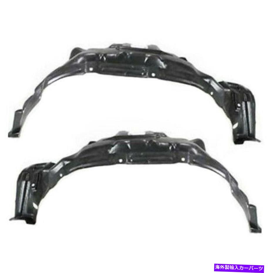 フェンダーライナー 89-95トヨタピックアップ2WD用の新しいフロントドライバーと乗客サイドフェンダーライナーセット New Front Driver & Passenger Side Fender Liner Set For 89-95 Toyota Pickup 2WD【並行輸入品】