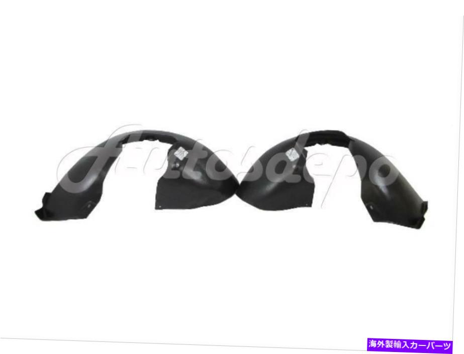 フェンダーライナー 06-09フォルクスワーゲンGTI / Rabbit / 08 R32フロントフェンダーライナー（リアセクション）セット For 06-09 VOLKSWAGEN GTI / RABBIT / 08 R32 FRONT FENDER LINER (REAR SECTION) SET【並行輸入品】