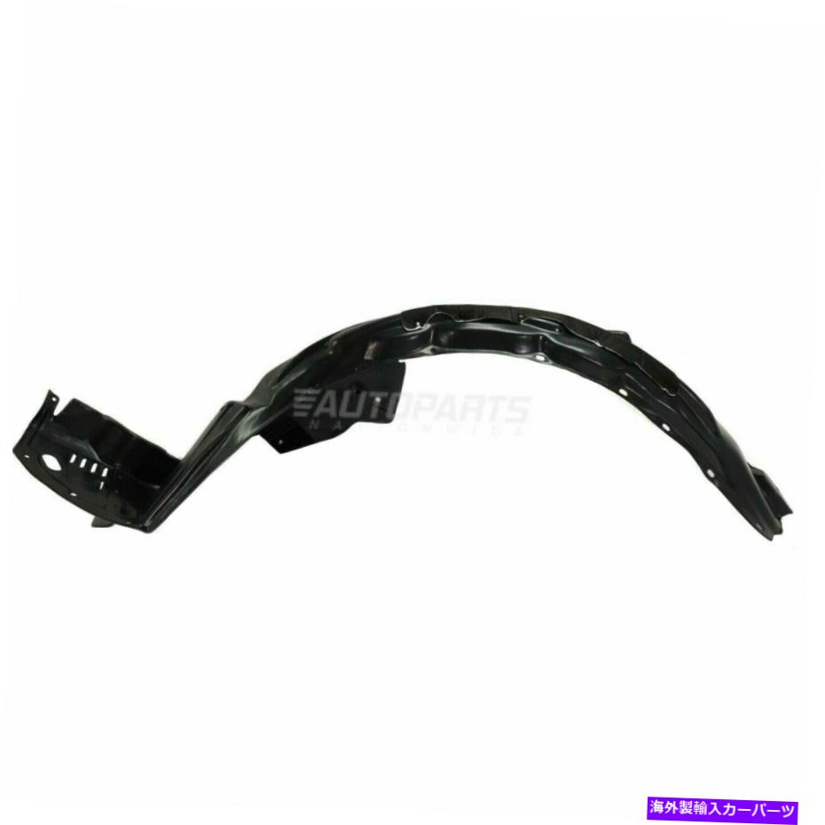 フェンダーライナー 新しいフロント左フェンダーライナープラスチックUSAビルドフィット2008-2012ホンダアコードセダン New Front Left Fender Liner Plastic Usa Built Fits 2008-2012 Honda Accord Sedan【並行輸入品】