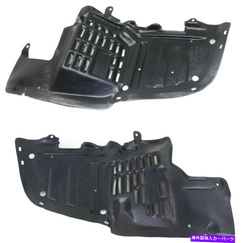 フェンダーライナー 95-96日産240SXフロントドライバーと助手席側のフェンダーライナーの新しいセット New Set of Fender Liners For 95-96 Nissan 240SX Front Driver & Passenger Side【並行輸入品】