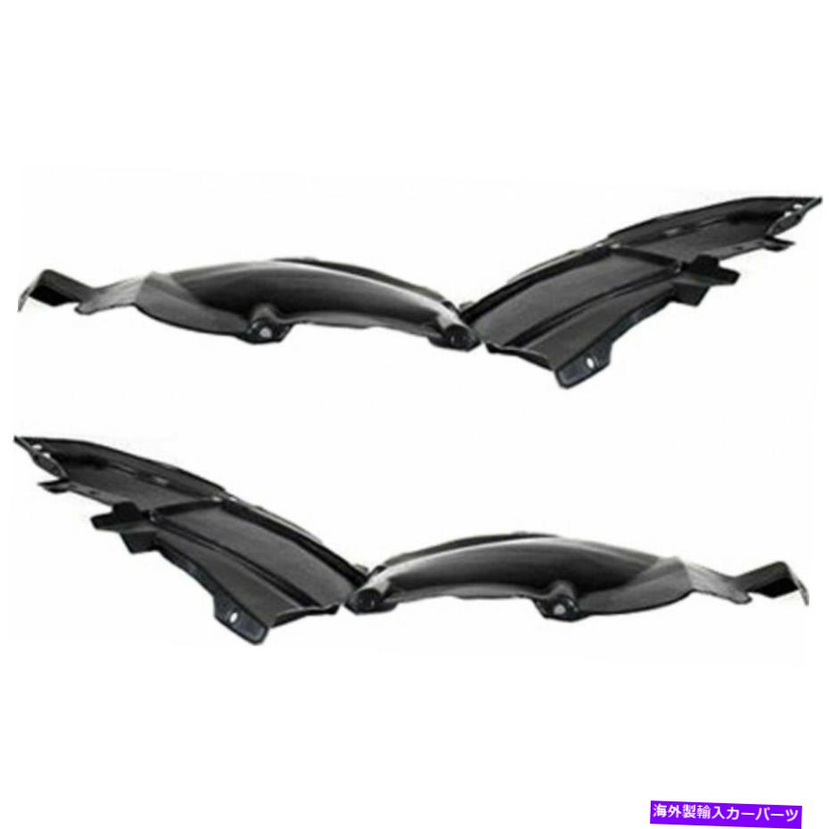 フェンダーライナー シボレークラシックスプラッシュガード/フェンダーライナー2004 2005 LHおよびRHペア/セットフロント For Chevy Classic Splash Guard/Fender Liner 2004 2005 LH and RH Pair/Set Front【並行輸入品】