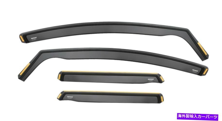 バグシールド Ford Mondeo MK4 MK IV 2007-2014 4/5-Doors Saloon 4PCの風力発電所の風力発電機 Wind Deflectors for FORD MONDEO MK4 MK IV 2007-2014 4/5-doors Saloon 4pc Tinted【並行輸入品】