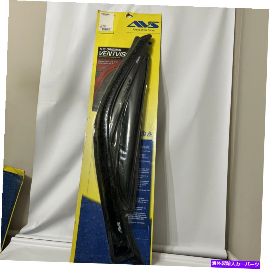 バグシールド AVS 94751 96-02トヨタ4runnerのスモークレイングアード AVS 94751 Smoked Rainguards for 96-02 Toyota 4Runner【並行輸入品】
