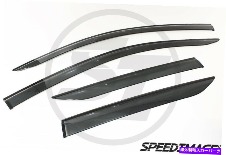 バグシールド レインウィンドウのSVSサイドテープトヨタC-HR CHR 2017-Upの煙避難者 SVS SIDE TAPE ON RAIN WINDOW VISOR SMOKE DEFLECTORS FOR TOYOTA C-HR CHR 2017-Up【並行輸入品】