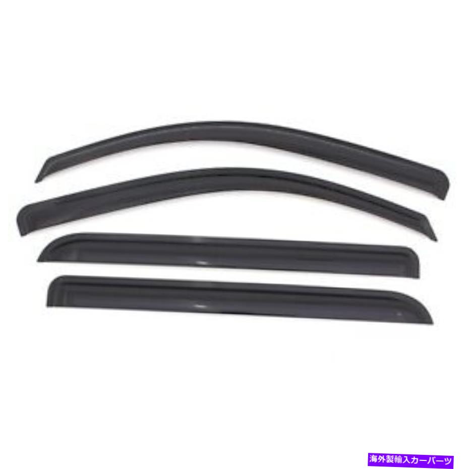 バグシールド Lund（Truck Hero）94382 Window Ventvisor 4PC Lund (Truck Hero) 94382 WINDOW VENTVISOR 4PC【並行輸入品】