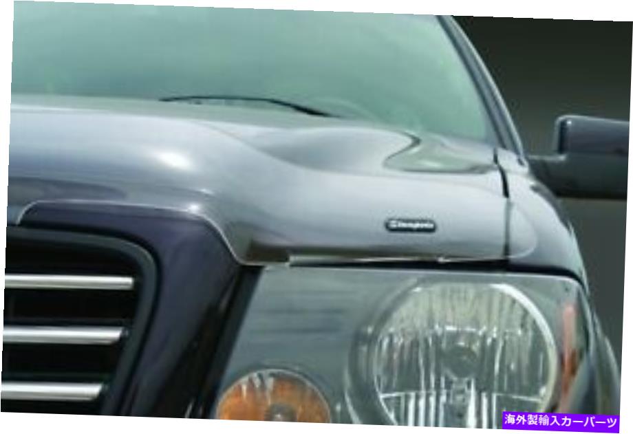 バグシールド 2007-13 GMC Sierra Stampede VP Clear Hood ShieldバグDeflector Fits 2007-13 GMC Sierra Stampede VP Clear Hood Shield Bug Deflector【並行輸入品】