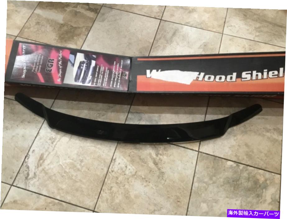 バグシールド フードシールドのダッジキャラバン2001 77468スモークラップnew Dodge Caravan 2001 on Hood Shield 77468 smoke wrap new【並行輸入品】