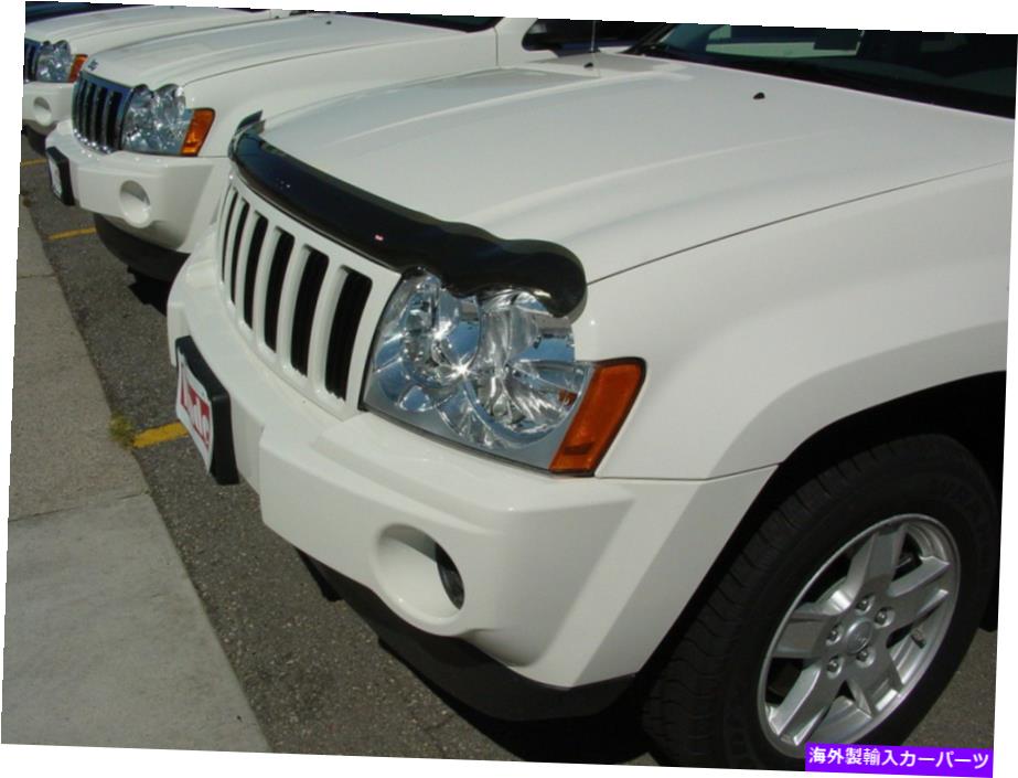 バグシールド ジープグランドチェロキー2005-2010バグシールドフードデフレクターストーンガード Jeep Grand Cherokee 2005 - 2010 Bugshield Hood Deflector Stone Guard【並行輸入品】