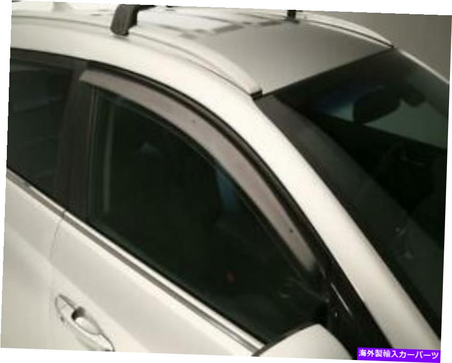 バグシールド 2013-2018ヒュンダイサンタフェレインガード|本物のOEMパーツ| B8022-ADU00 2013-2018 Hyundai Santa Fe Rain Guards |Genuine OEM Parts| B8022-ADU00【並行輸入品】
