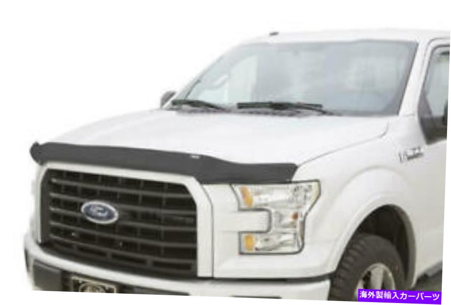 バグシールド avs著名なバグフェクターIIフードシールド - 17-18フォードF-150ラプターの煙 AVS High Profile Bugflector II Hood Shield - Smoke for 17-18 Ford F-150 Raptor【並行輸入品】