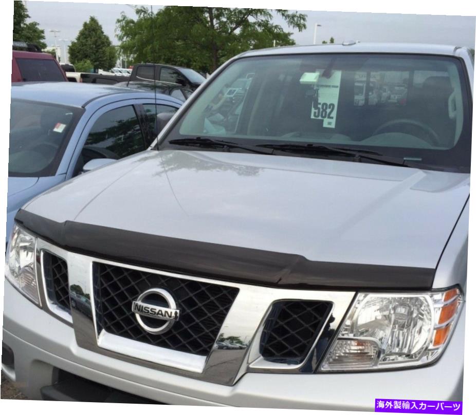 バグシールド 新しいOEM 2005-2015日産Xterraフロントフードプロテクター - バグガード - 煙の色 NEW OEM 2005-2015 NISSAN XTERRA FRONT HOOD PROTECTOR - BUG GUARD - SMOKE COLOR【並行輸入品】