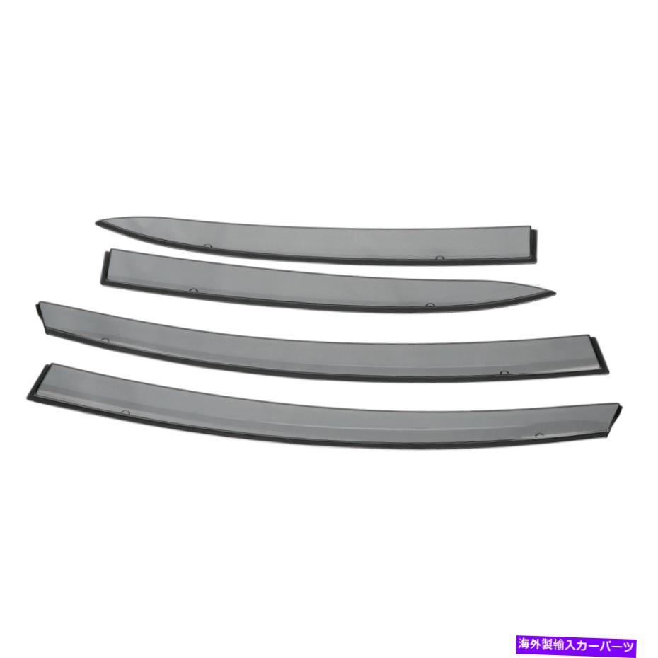 バグシールド OEM 2016-2017 Mitsubishi I-Miev Side Window Deflector Set左右MZ380579EX OEM 2016-2017 Mitsubishi i-MiEV Side Window Deflector Set Left Right MZ380579EX【並行輸入品】