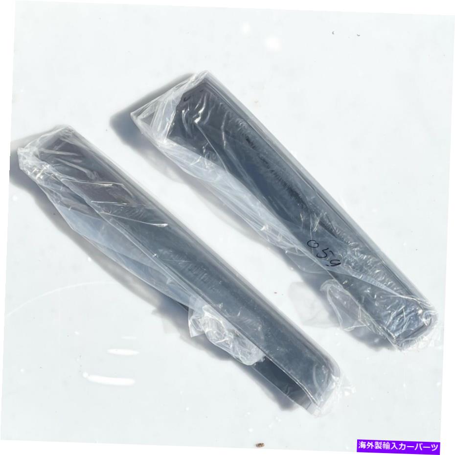 バグシールド nos！ Jetta＆Rabbit用の本物のOEMフォルクスワーゲンZVW178112サイドウィンドウダフレクター NOS! Genuine OEM Volkswagen ZVW178112 Side Window Deflectors for Jetta & Rabbit【並行輸入品】