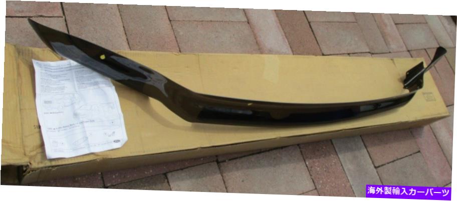バグシールド NOS 1999-2007 FORD F250 F350スーパーデューティスモークラップアラウンドバグシールドOEM NOS 1999-2007 FORD F250 F350 Super Duty Smoke Wraparound Bug Shield OEM【並行輸入品】