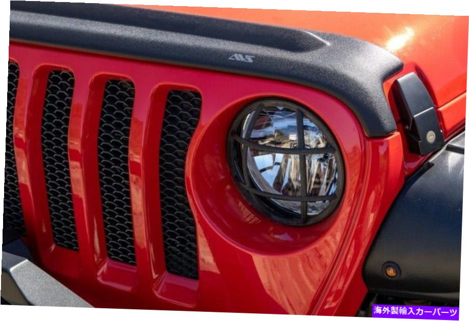 バグシールド Jeep Wrangler（JL）2DR/4DR AeroskinのAVS 2018+ AVS 2018+ for Jeep Wrangler (JL) 2dr/4dr Aeroskin Low Profile Acrylic Hood Shiel【並行輸入品】 43,560円