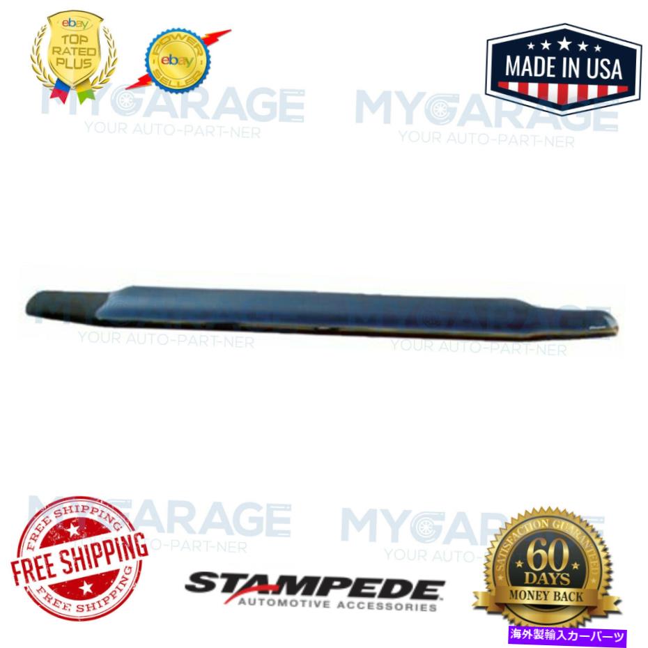 バグシールド 2015-2019 GMC Yukon 2055-2のStampedeVigilante Premium Hood Protector Smoke Stampede Vigilante Premium Hood Protector Smoke for 2015-2019 GMC Yukon 2055-2【並行輸入品】