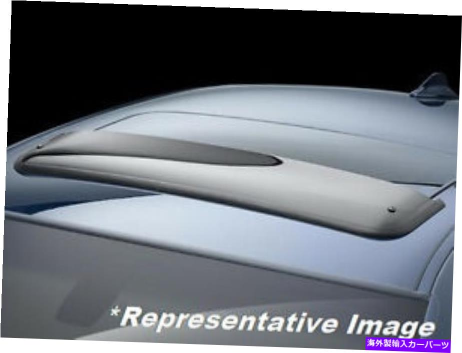 バグシールド Weathertech No-Drill Sunroof Wind Deflector for Chrysler Sebring / Dodge Stratus WeatherTech No-Drill Sunroof Wind Deflector for Chrysler Sebring / Dodge Stratus【並行輸入品】