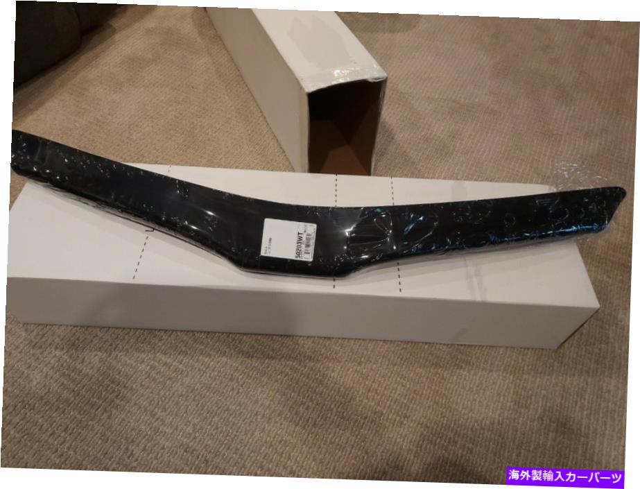 バグシールド Toyota SiennaのためのWeathertech Stone＆Bug Deflector Hood Shield -2011-2019 WeatherTech Stone & Bug Deflector Hood Shield for Toyota Sienna - 2011-2019【並行輸入品】
