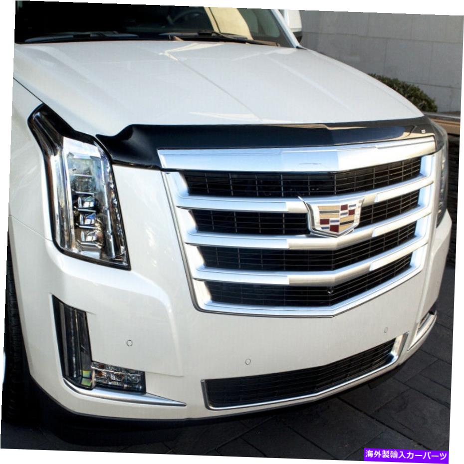 バグシールド Cadillac XT4のAVS 2019 Aeroskin控えめなフードシールド - 煙 AVS 2019 for Cadillac XT4 Aeroskin Low Profile Hood Shield - Smoke【並行輸入品】
