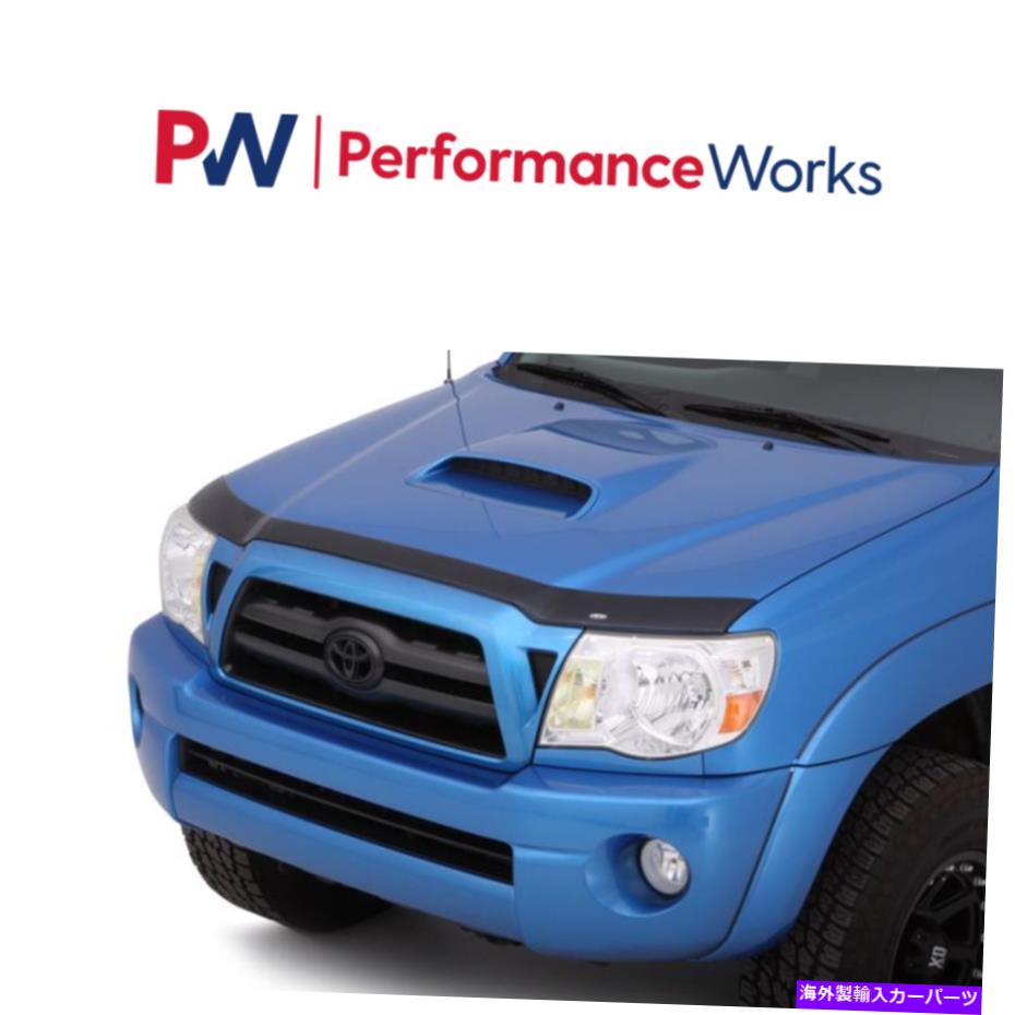 バグシールド AVS 322065 Aeroskin Hood Protector Smoke 2012-2015 Toyota Tacoma AVS 322065 Aeroskin Hood Protector Smoke Acrylic For 2012-2015 Toyota Tacoma【並行輸入品】