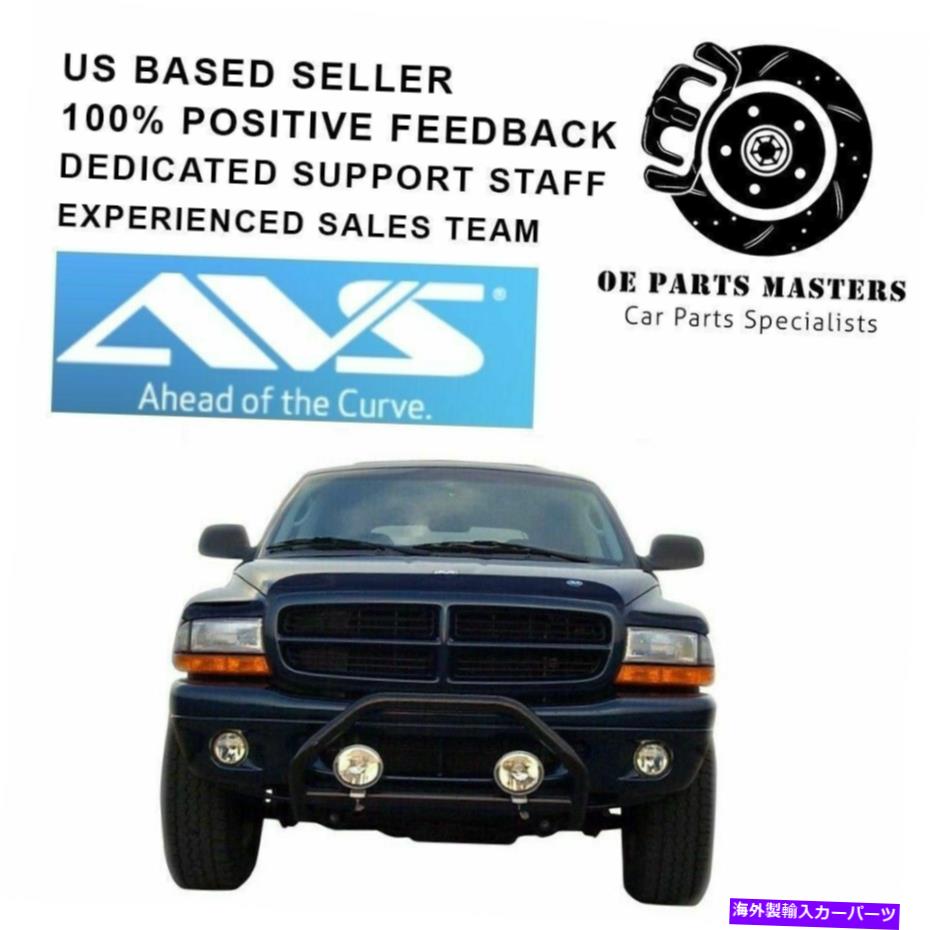 バグシールド avsバグフェクタースモークフードプロテクターシールド25923フィット1997-2004ダッジデュランゴ AVS Bugflector Smoke Hood Protector Shield 25923 Fits 1997-2004 Dodge Durango【並行輸入品】